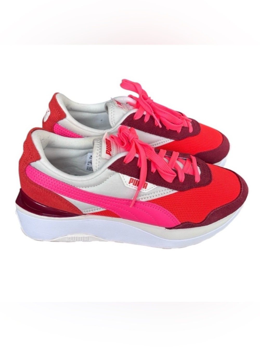 NWOT Women’s Puma Cruise Rider Silk Road Wn's Sneakers - Intense Red